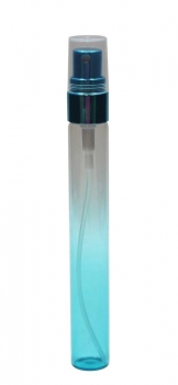 Sprayflasche Glas 10ml inkl. Spray blau